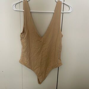 Beige bodysuit